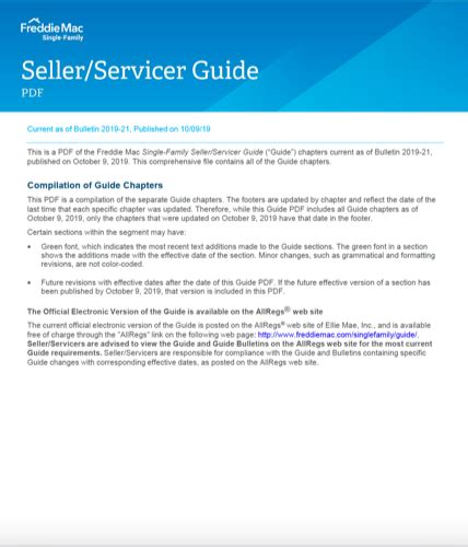 fhlmc seller servicer guide|freddie mac sellers guide pdf.